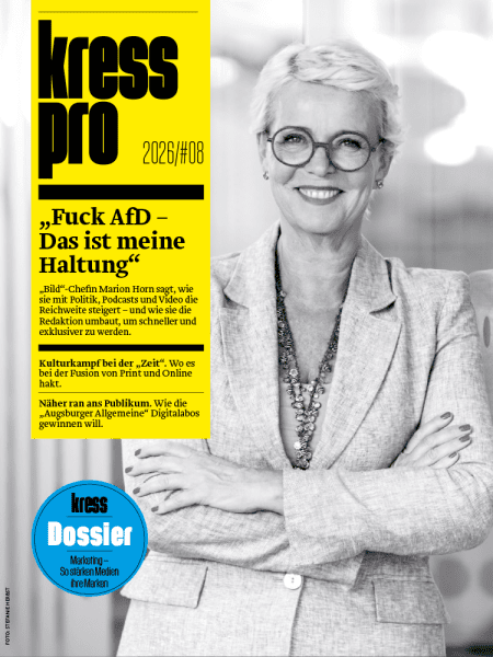 kress pro 2026/08: Schluss mit Geisterartikeln - Themenmanager und neue Ressorts bei der „Augsburger Allgemeinen“: Andrea Kümpfbeck und Peter Müller sagen, was sie von ihrer Redaktion jetzt einfordern, um digital zu wachsen.