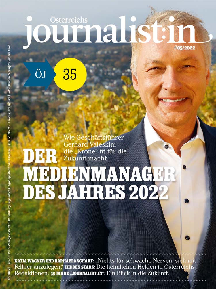 Österreichs Journalistin 202205 Oberauer Shop