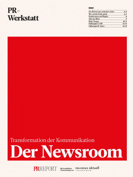 Der Newsroom: Transformation der Kommunikation, PR-Werkstatt, Christoph Moss