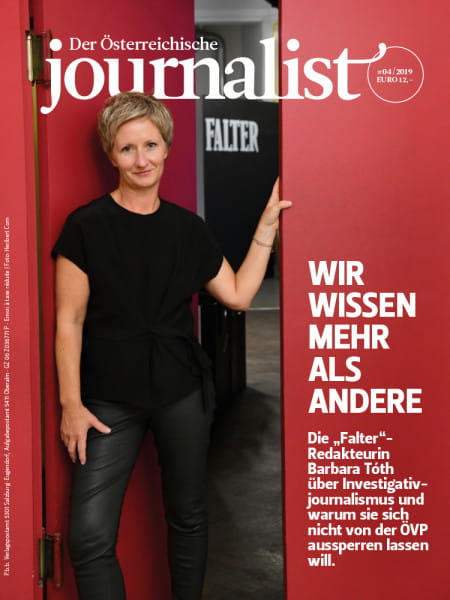 Der Österreichische Journalist, Falter Redaktuerin Barbara Tóth
