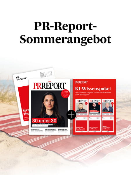 PR Report Jahresabo Klassik – inkl. KI-Wissenspaket