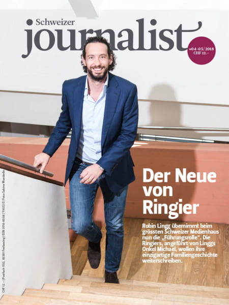 Schweizer Journalist: Der Neue von Ringier Robin Lingg übernimmt beim grössten Schweizer Medienhaus nun die „Führungsrolle". 