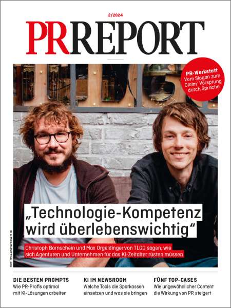 PR Report - Das Magazin für PR- und Kommunikationsprofis | Oberauer Shop
