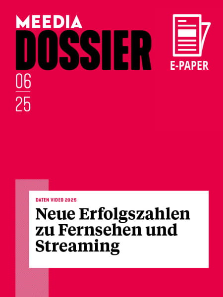 MEEDIA Dossier 2025#06: Daten Video 2025 - Neue Erfolgszahlen zu Fernsehen und Streaming