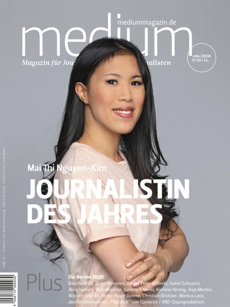 medium magazin 2020 Nr. 6: Journalistin des Jahres Mai Thi Nguyen-Kim