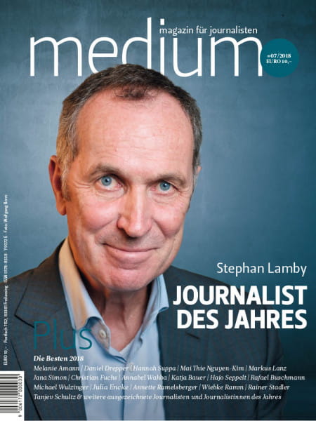 medium magazin: Journalist des Jahres Stephan Lamby