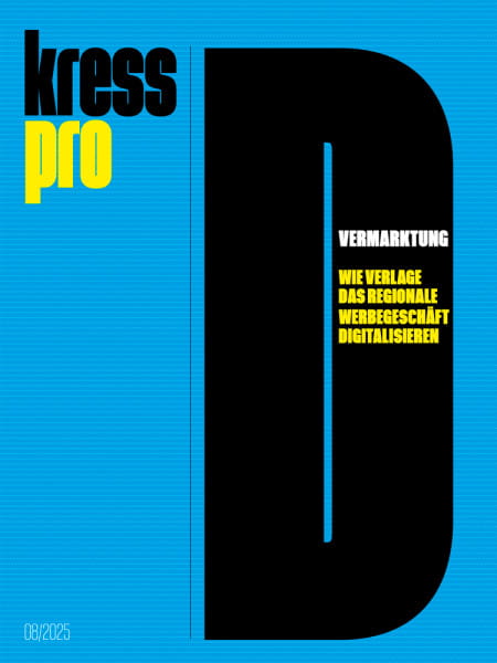 kress pro Dossier 2025/06: Vermarktung - wie Verlage das regionale Werbegeschäft digitalisieren