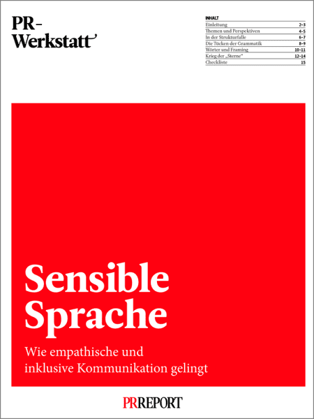 PR-Werkstatt: GEO-Leitfaden für PR-Profis - Sensible Sprache: Wie empathische und inklusive Kommunikation gelingt