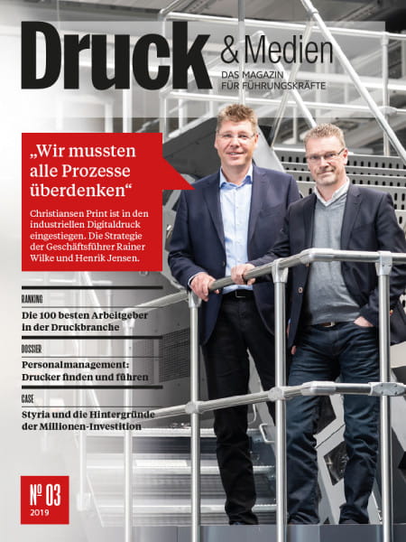 Druck und Medien, Christiansen Print, Rainer Wilke, Henrik Jensen