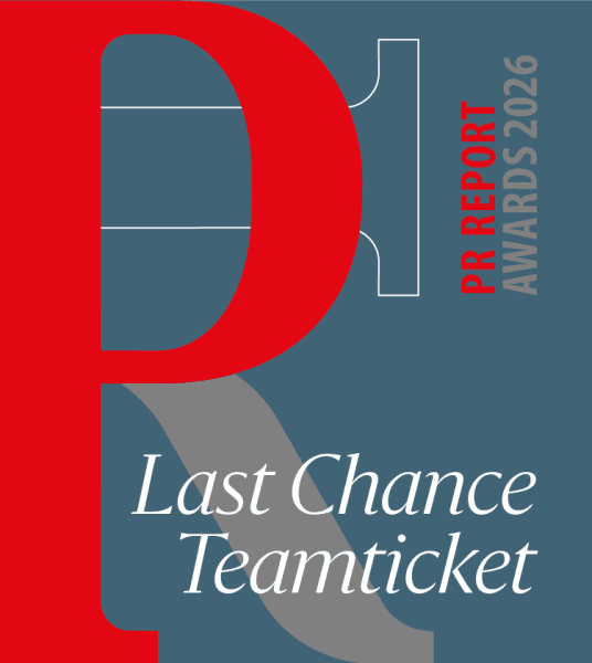 PR Report Awards Last Chance Teamticket