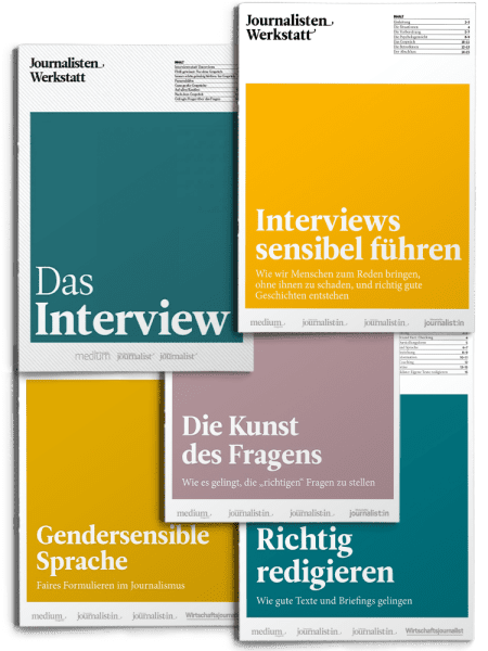 Paket: Das perfekte Interview – von den richtigen Fragen bis zum Redigat