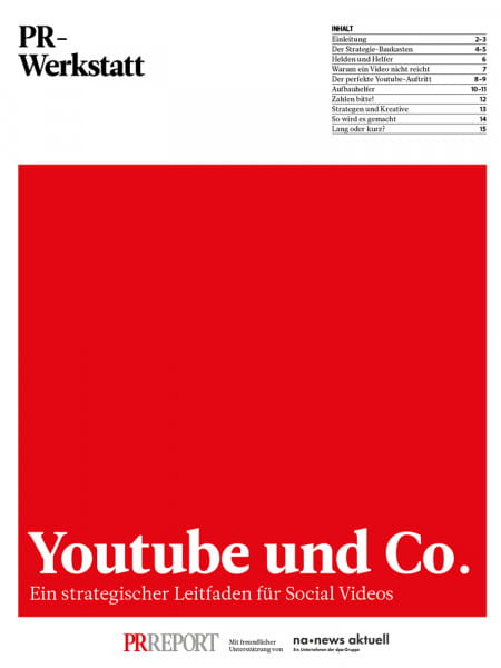 PR-Werkstatt: Youtube und Co.