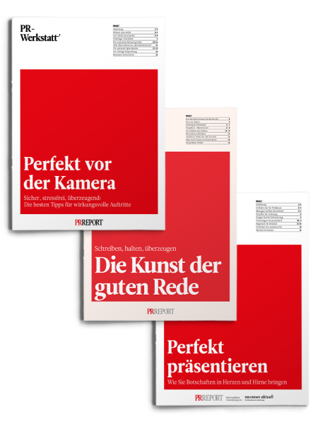 PR Werkstatt Paket Auf der Bühne glänzen