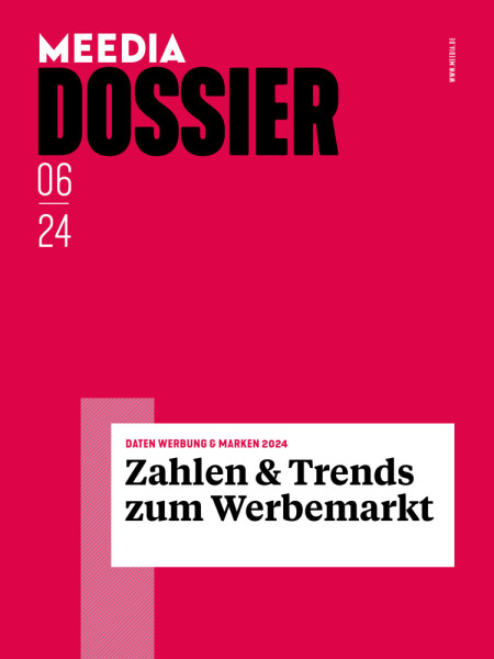 MEEDIA Dossier 2024#06: Daten Werbung & Marken 2024 - Zahlen & Trends zum Werbemarkt