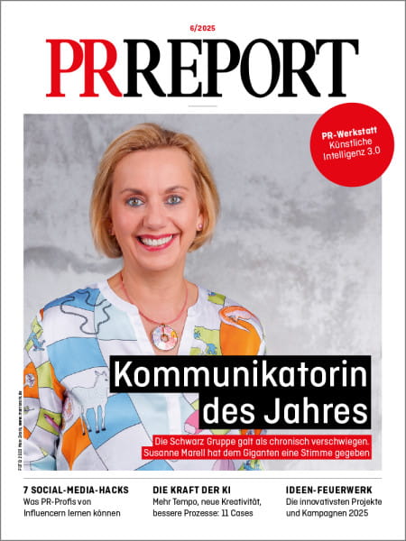 PR Report 2025/06: Susanne Marell von der Schwarzgruppe ist Kommunikatorin des Jahres