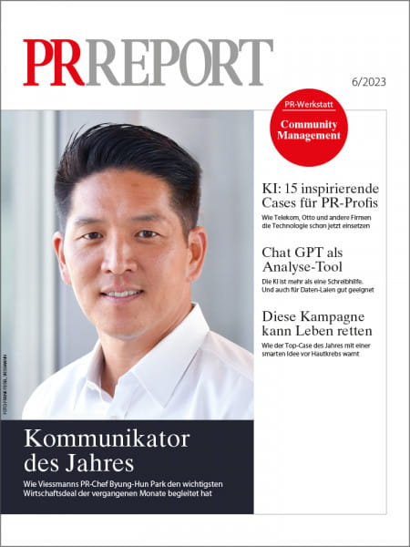 PR Report 2023/06: Kommunikator des Jahres - Wie Viessmanns PR-Chef Byung-Hun Park den wichtigsten Wirtschaftsdeal der vergangenen Monate begleitet hat