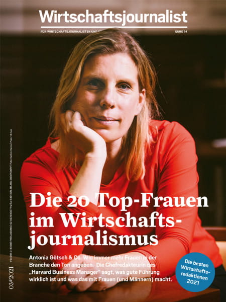 Wirtschaftsjournalist 03/2021: Die 20 Top-Frauen im Wirtschaftsjournalismus